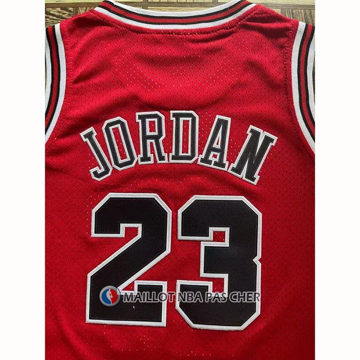 Maillot Enfant Chicago Bulls Michael Jordan NO 23 Mitchell & Ness 1997-98 Rouge